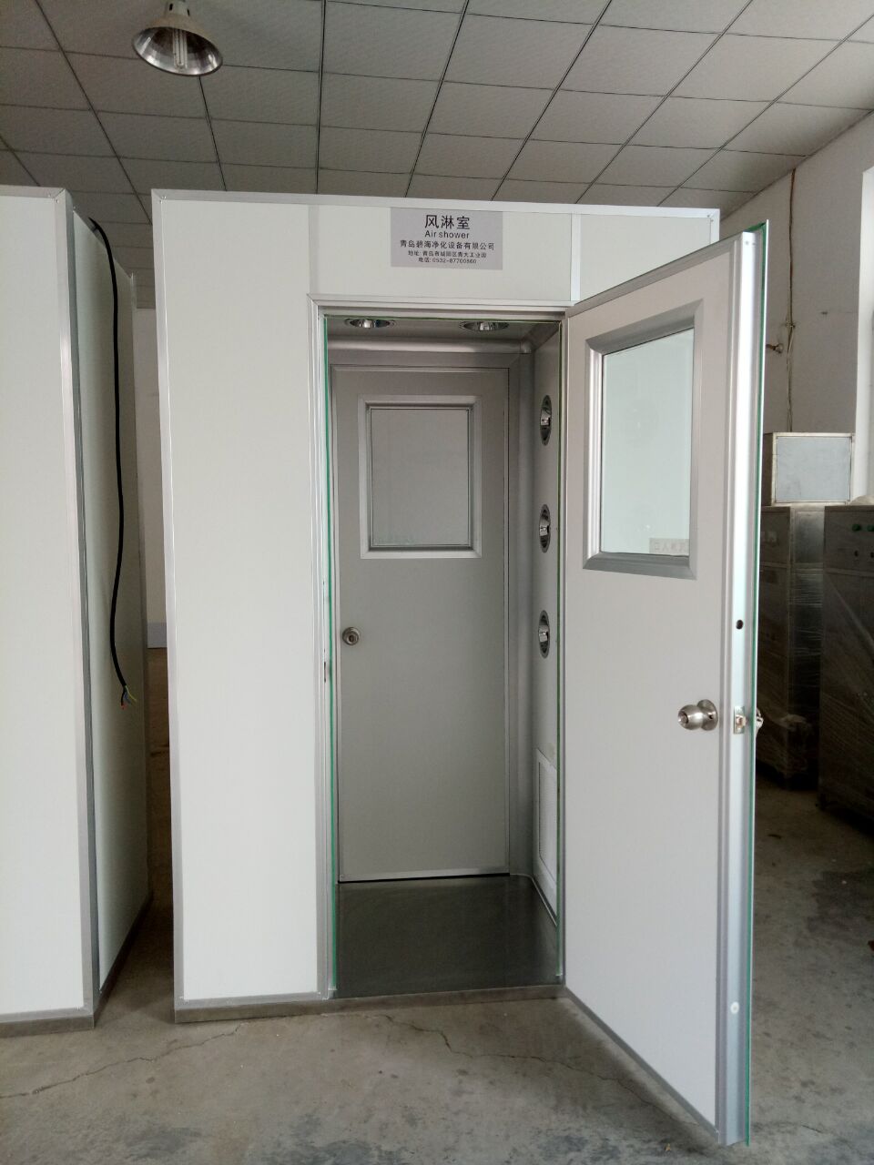 認(rèn)證風(fēng)淋室-彩鋼板風(fēng)淋室QS